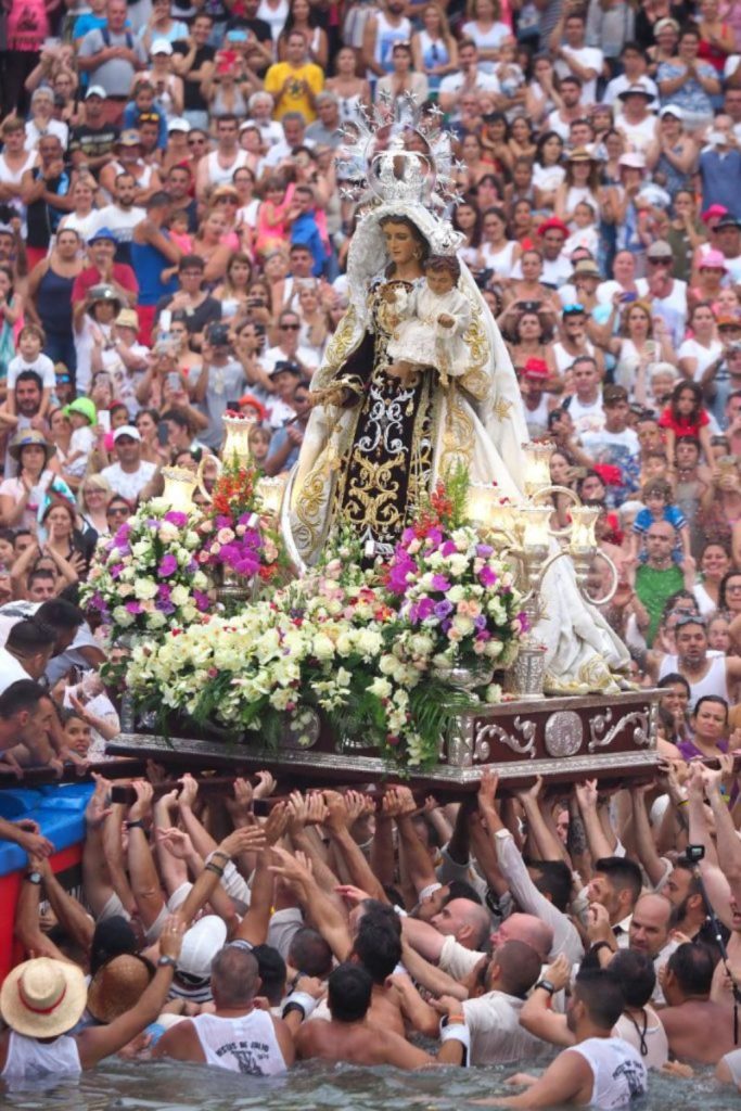 virgen del carmen puerto de la cruz