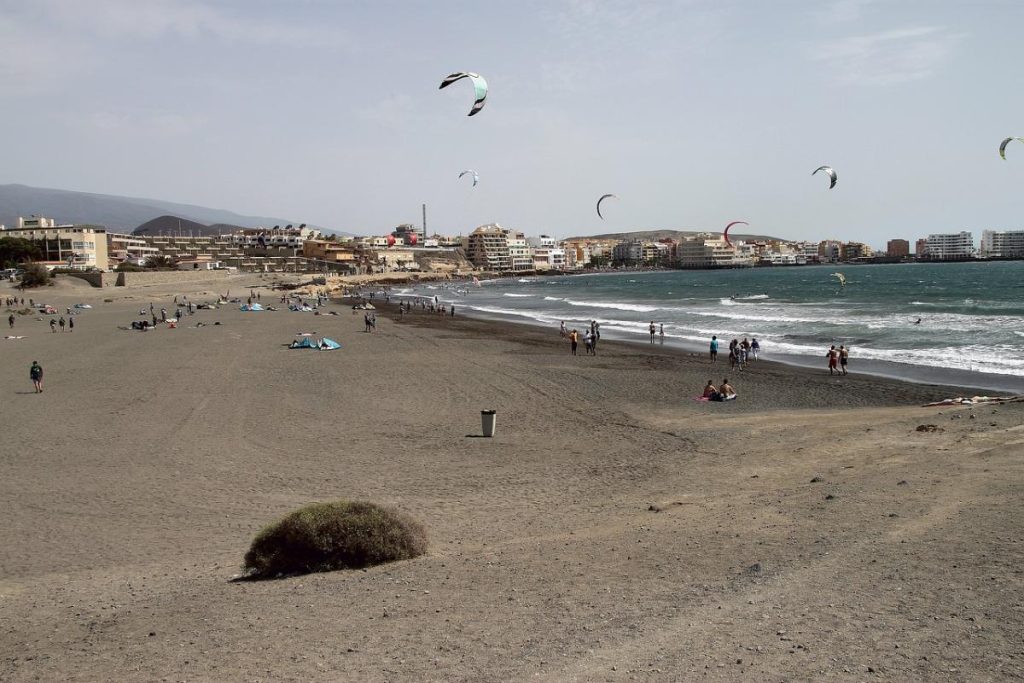 playa del medano kitesurf en tenerife
