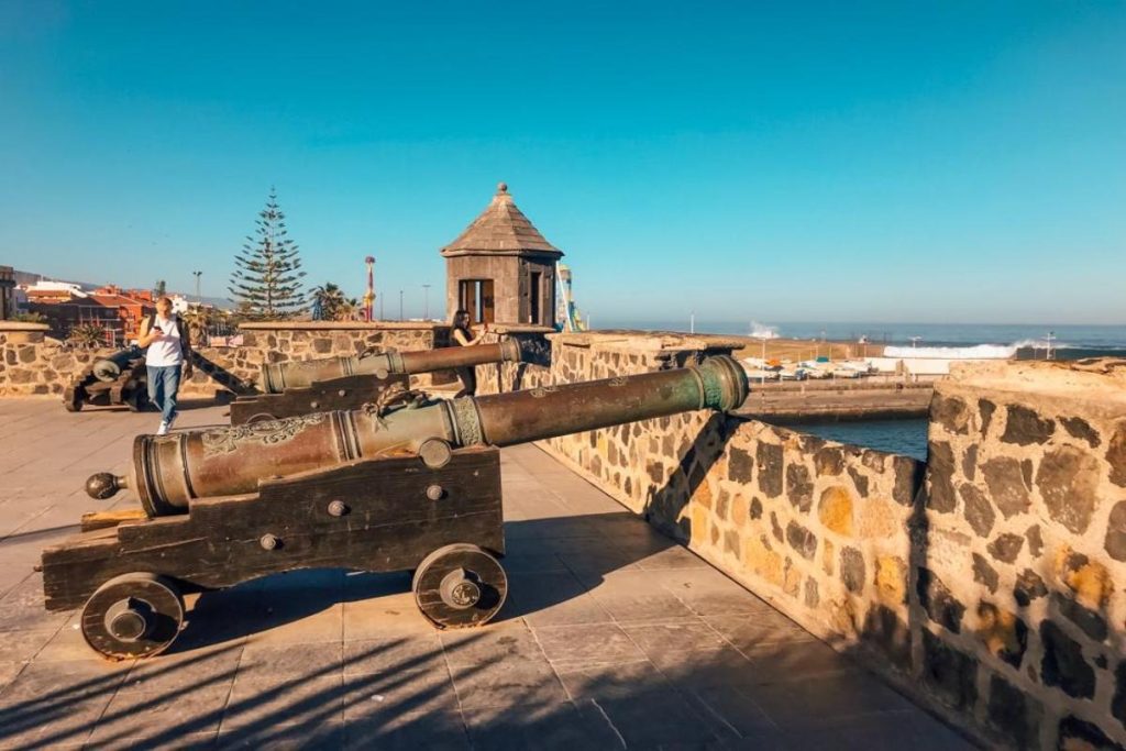 bateria de santa barbara puerto de la cruz