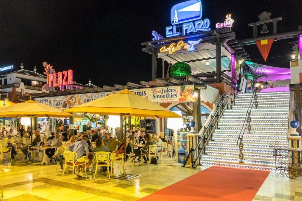 tenerife de noche rf hoteles