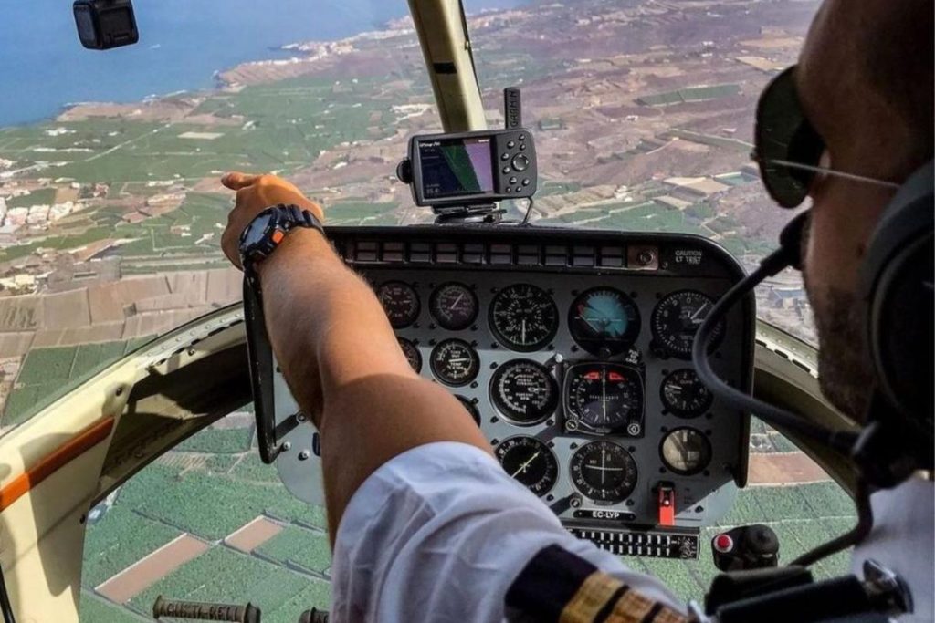Paseos en Helicóptero sobre Tenerife 1